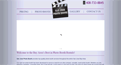 Desktop Screenshot of photoboothsanjose.com